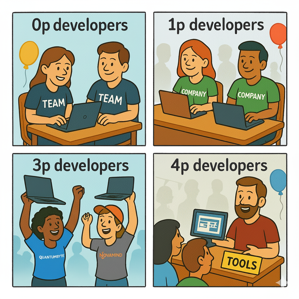 Developer Parties 0p-4p